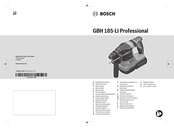 Bosch Professional GBH 185-LI Instructions Manual