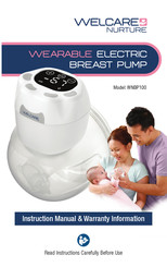 Welcare WNBP100 Instruction Manual &  Warranty Information