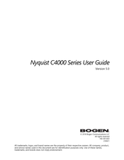 Bogen Nyquist C4000 Series User Manual