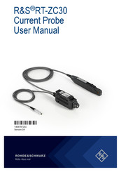 R&S RT-ZA13 User Manual