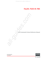 Barco FS35 IR Reference Manual