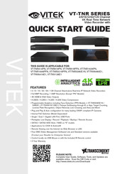 Vitek TRANSCENDENT VT-TNR414PN Quick Start Manual