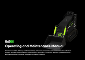 First Green Industries MiniZ400 Operating And Maintenance Manual