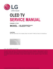 LG OLED77G3 Series Service Manual