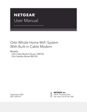 NETGEAR Orbi CBK753 User Manual