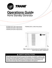 Trane TR22REG-DB Operation Manual