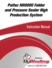 MyBinding Paitec MX8000 Instruction Manual