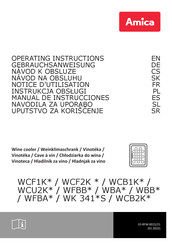 Amica WCF1K30B20.1 Operating Instructions Manual