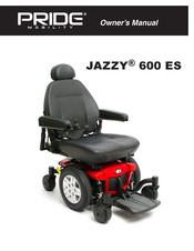 Pride Mobility Jazzy 600 ES Owner's Manual