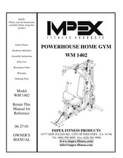 Impex WM 1402 Manual