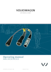 Volkswagen VAS 5581 Operating Manual