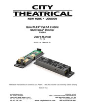 City Theatrical QolorFLEX Multiverse 5916 User Manual