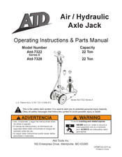 Atd Tools A Series Operating Instructions & Parts Manual