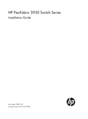 HP JH187A Installation Manual