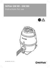 Nilfisk-Advance GM 80 Instructions For Use Manual