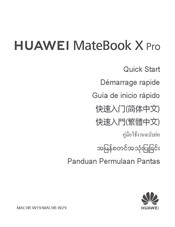 Huawei MACHR-W29 Quick Start Manual