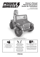 Power Wheels FRC34 Owner's Manual