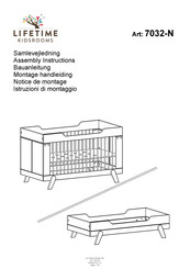 Lifetime 7032-N Assembly Instructions Manual