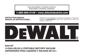 Dewalt DXV14P Instruction Manual