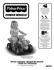 Fisher-Price POWER WHEELS CDY13 Owner's Manual