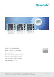 Helmholz 700-878-WAN02 Quick Start Manual