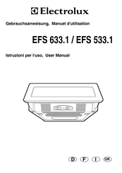 Electrolux EFS 633.1 User Manual