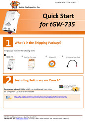 Icp Das Usa tGW-735 1 Quick Start Manual