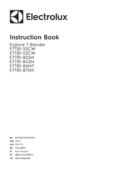 Electrolux E7TB1-82SM Instruction Book