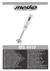 Mesko MS 4619 User Manual