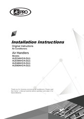Lennox AUD60AH2/A-D(U) Installation Instructions Manual