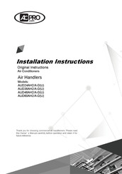 Lennox AUD36AH2/A-D(U) Installation Instructions Manual