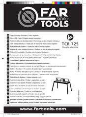 Far Tools TCR 725 Original Manual Translation