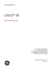 GE LOGIQ S8 Service Manual
