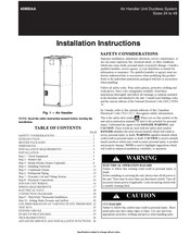 Carrier 40MBAA Installation Instructions Manual