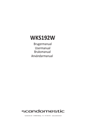 Scandomestic WKS192W User Manual