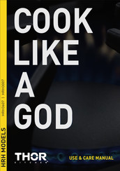Thor Kitchen HRH3607 Use & Care Manual