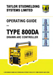 Taylor 800DA Operating Manual