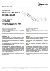 CIMmed 120187 Assembly Instruction Manual