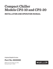 Mueller CP2-20 Installation And Operation Manual
