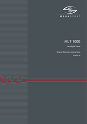 MAHA Maschinenbau Haldenwang VP 185063 Original Operating Instructions