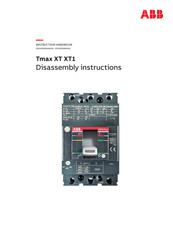 ABB Tmax XT XT1 Disassembly Instructions Manual