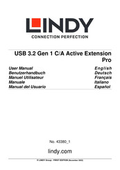 Lindy 43380 User Manual