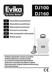 EVIKA DJ100 Instruction Manual