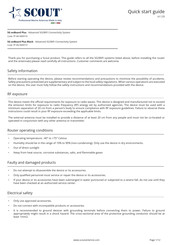 Scout PF AN NWIFI18 Quick Start Manual