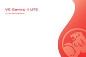 HOLDEN VE II UTE Series 2011 Owner's Handbook Manual