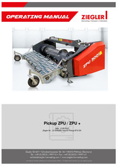 Ziegler Pickup ZPU+ Operating Manual
