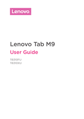 Lenovo TB310XU User Manual