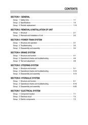 Hyundai HBF15T-5 Operation Manual