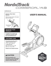 ICON Health & Fitness NordicTrack Commercial 14.9 User Manual