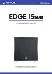 Audiolab EDGE 15sub User Manual